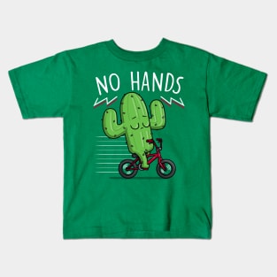 No Hands! Kids T-Shirt